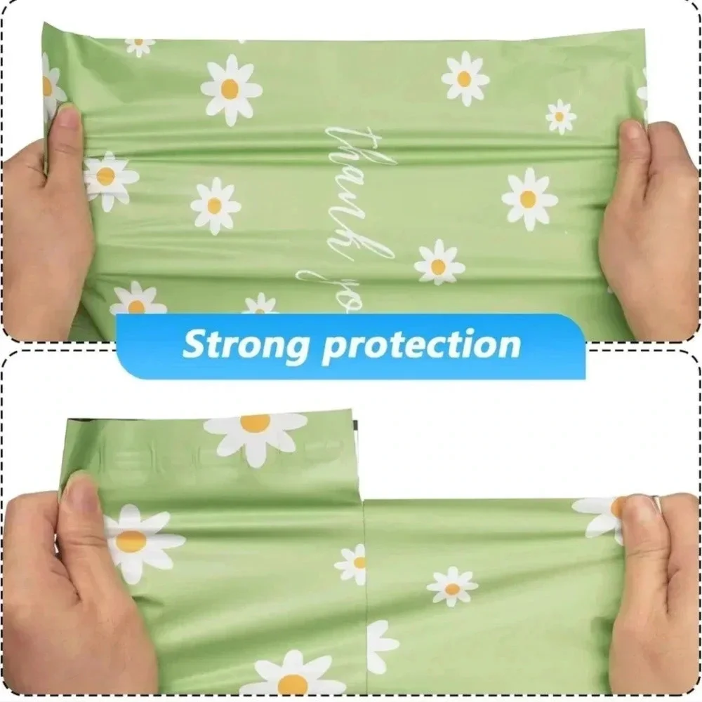Thank You Poly Mailer 10x13 Inch 100 Pcs, Waterproof and Tear-Resistant Shipping